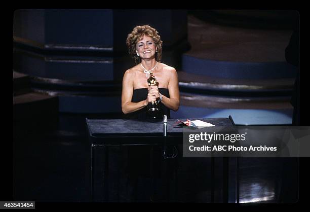 Airdate: March 25, 1985. SALLY FIELD, WINNER BEST ACTRESS FOR 'PLACES IN THE HEART'
