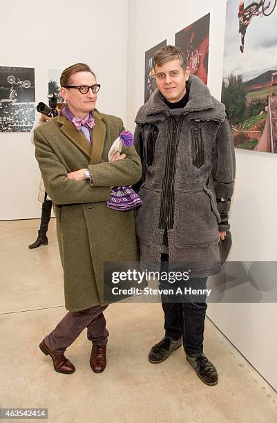 Hamish Bowles attends the Opening Ceremony on February 15, 2015 in New York City.