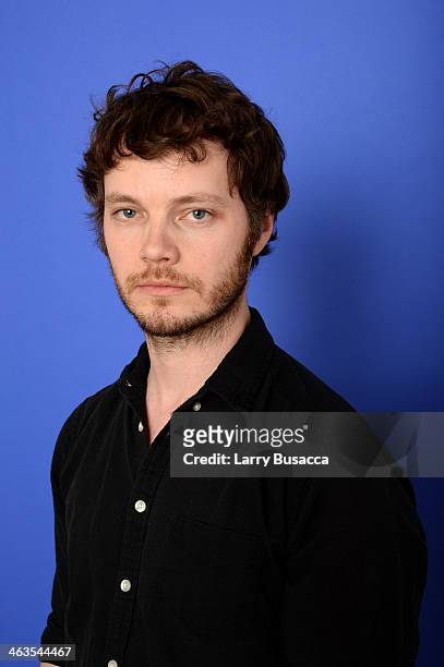 Cinematographer Ben Richardson poses for a portrait during the 2014 Sundance Film Festival at the WireImage Portrait Studio at the Village At The...