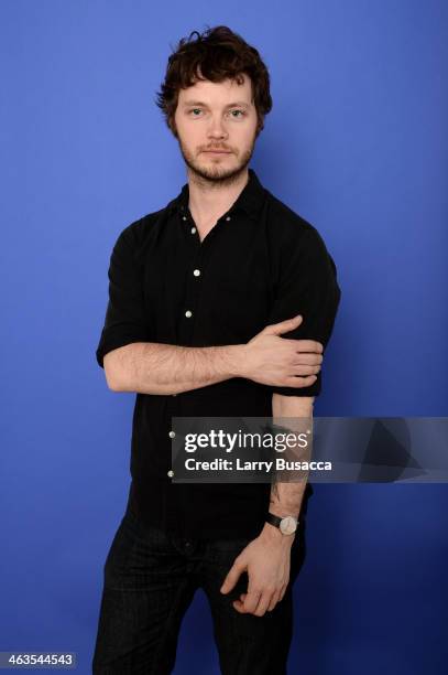 Cinematographer Ben Richardson poses for a portrait during the 2014 Sundance Film Festival at the WireImage Portrait Studio at the Village At The...