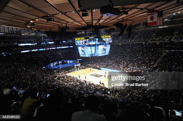 The 64th NBA All-Star Game 2015 on February 15, 2015 in New York City.