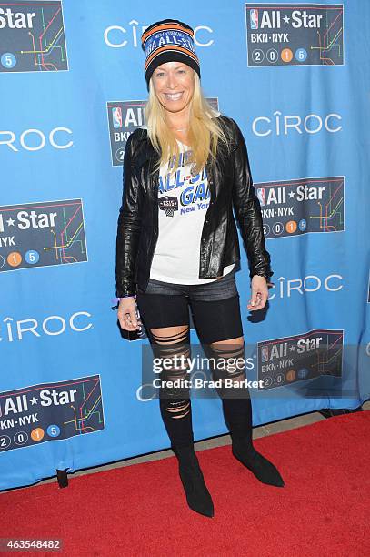 Jill Martin attends The 64th NBA All-Star Game 2015 on February 15, 2015 in New York City.