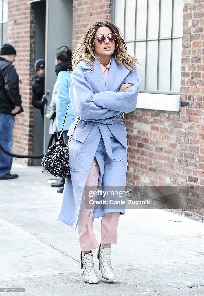 Street Style - Day 4 - New York Fashion Week Fall 2015
