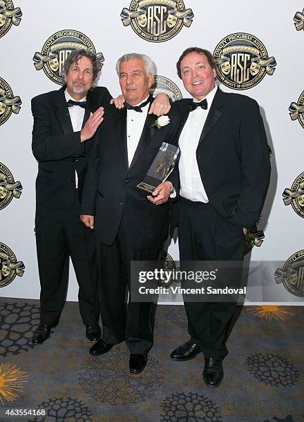 Cinematographer Matthew F. Leonetti , Peter Farrelly and Bobby Farrelly attend the American Society of Cinematographers 29th Annual Outstanding...