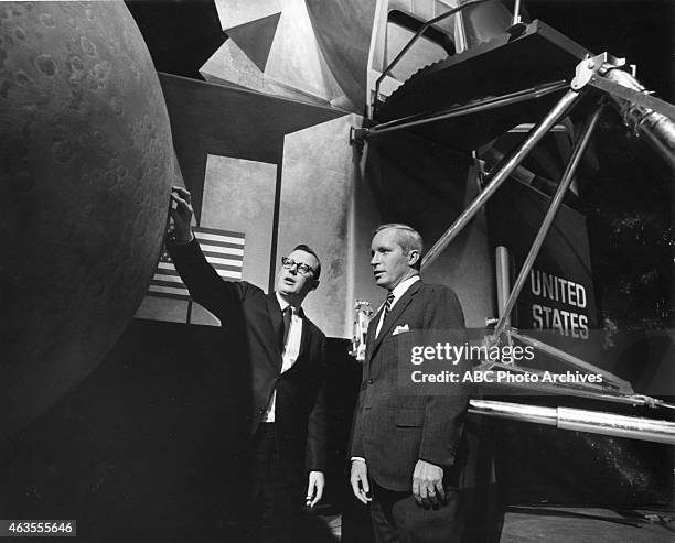 Walt Disney Television via Getty Images NEWS - SPACE FLIGHTS - Apollo 10 Launch Coverage from New York - Airdate: May 18, 1969. WALLY PFISTER, VICE...