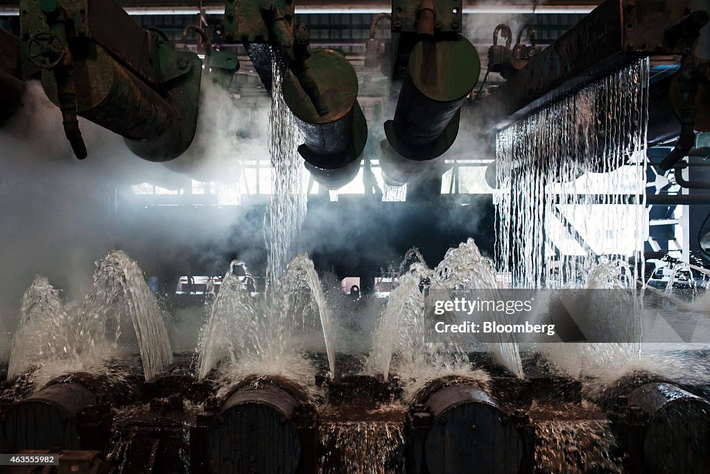 Inside Jindal Steel & Power Ltd.'s Production Plant