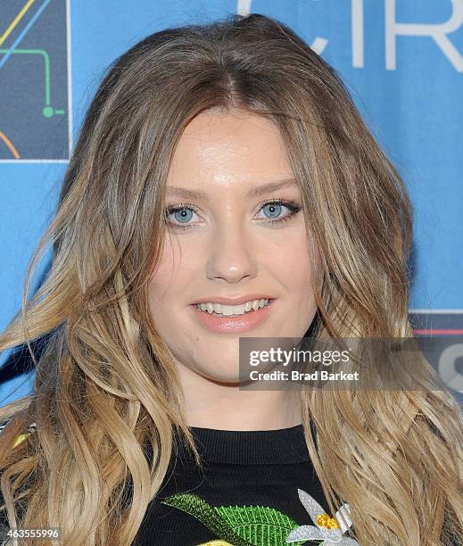 Ella Henderson attends The 64th NBA All-Star Game 2015 on February 15, 2015 in New York City.