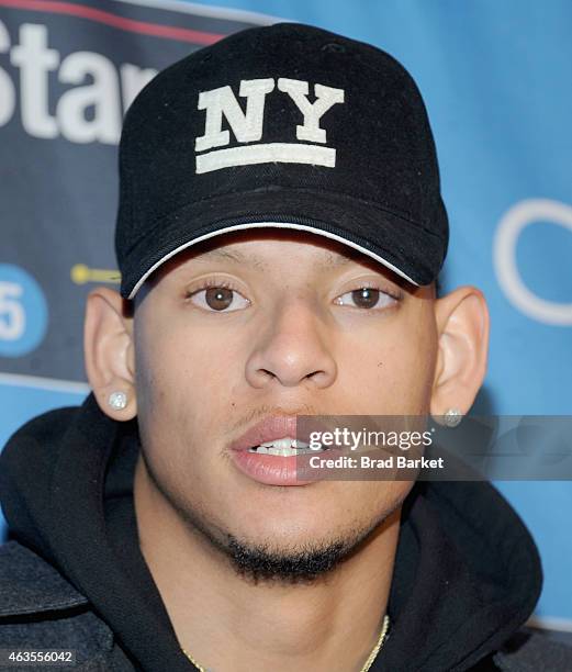 Isaiah Austin attends The 64th NBA All-Star Game 2015 on February 15, 2015 in New York City.