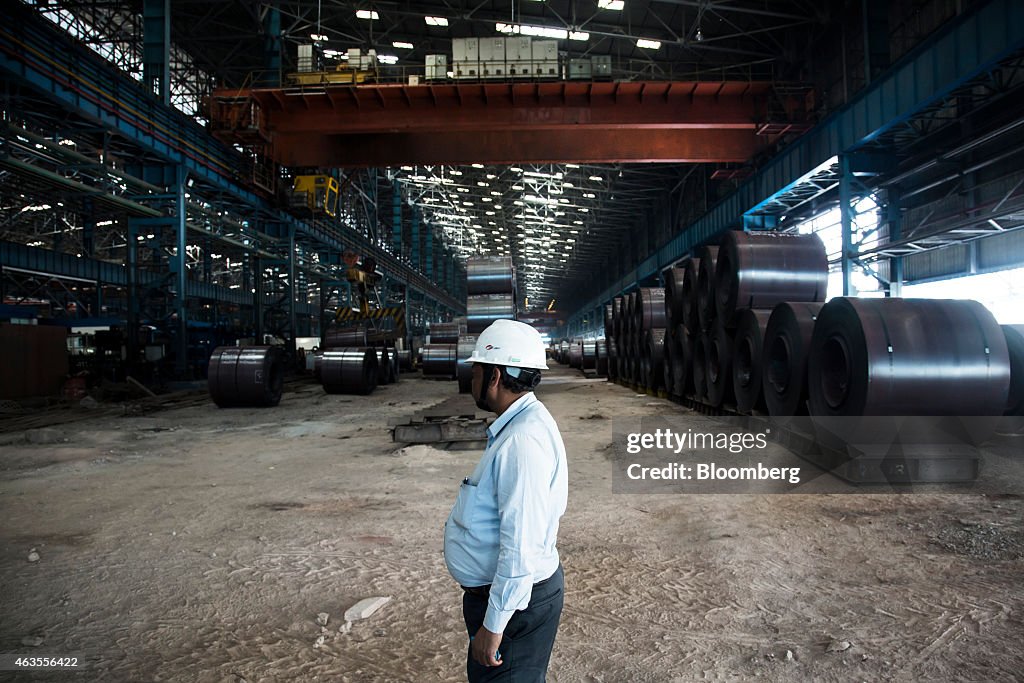 Inside Jindal Steel & Power Ltd.'s Production Plant