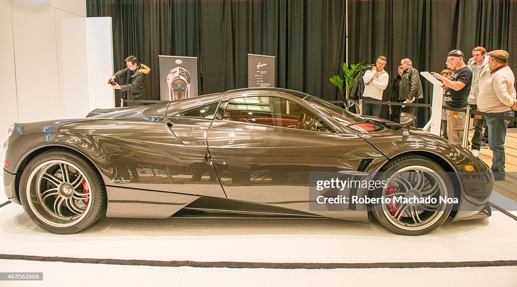 Pagani Exotic Car in the Canadian International AutoShow,...