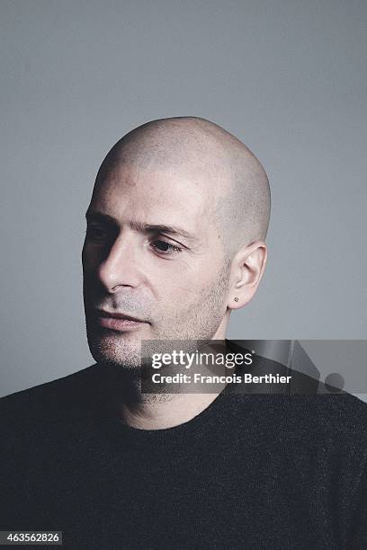 Musician Akhenaton is photographed for Self Assignment on December 16, 2014 in Paris, France.