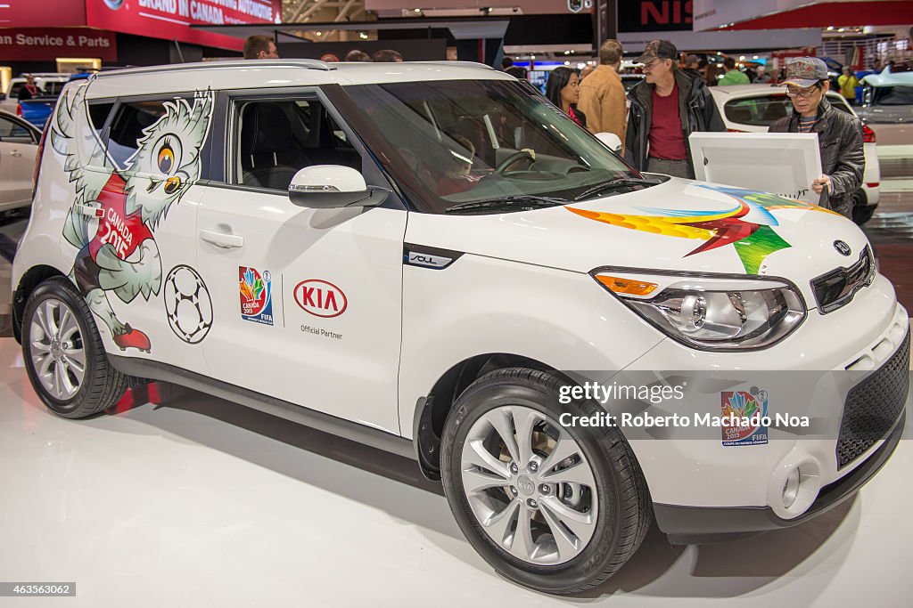 2015 Women Soccer World Cub Decorated Kia which is an...