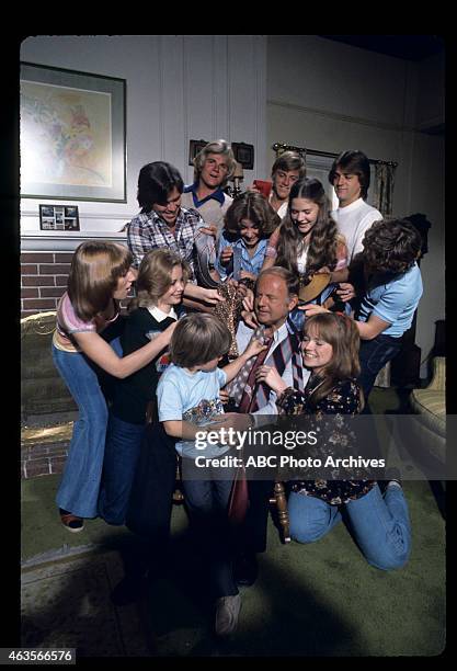 Father's Day On-Set Gallery with Cast and Van Patten's Sons - Shoot Date: May 12, 1977. CLOCKWISE : ADAM RICH;DIANNE KAY;LAURIE WALTERS;GRANT...