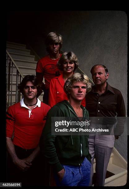 Gallery - Shoot Date: May 16, 1977. DICK VAN PATTEN WITH WIFE PAT AND CHILDREN JIMMY, VINCE AND NELS VAN PATTEN