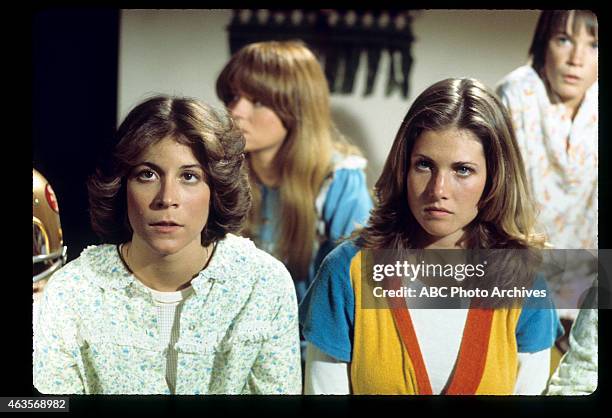 Pilot: "Never Try Eating Nectarines Since Juice May Dispense" - Airdate: March 15, 1977. L-R: LANI O'GRADY;SUSAN RICHARDSON;KIMBERLY BECK;CHRIS...