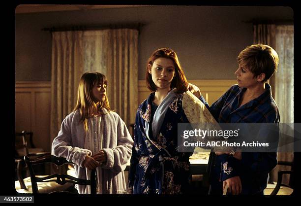 The Zit" - Airdate: September 22, 1994. L-R: LISA WILHOIT;CLAIRE DANES;BESS ARMSTRONG