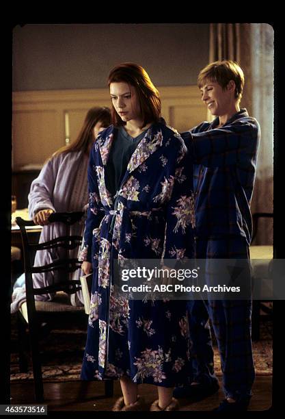 The Zit" - Airdate: September 22, 1994. L-R: LISA WILHOIT;CLAIRE DANES;BESS ARMSTRONG