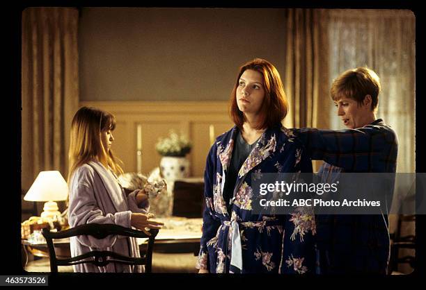 The Zit" - Airdate: September 22, 1994. L-R: LISA WILHOIT;CLAIRE DANES;BESS ARMSTRONG