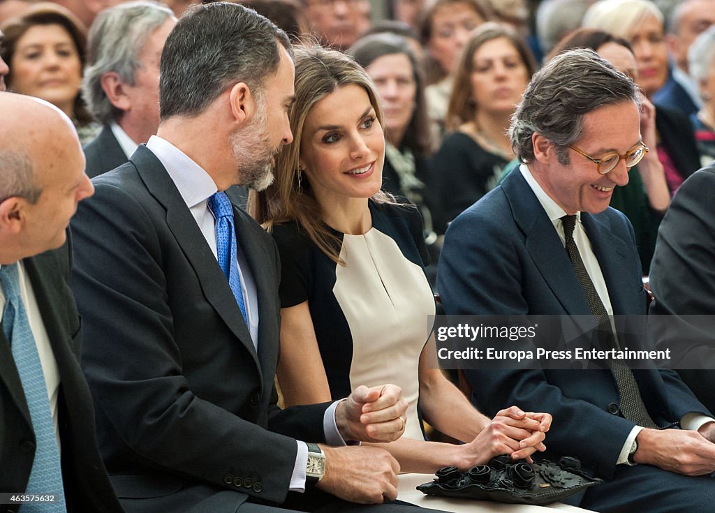 Spanish Royals Attend 'National Culture Awards' 2015