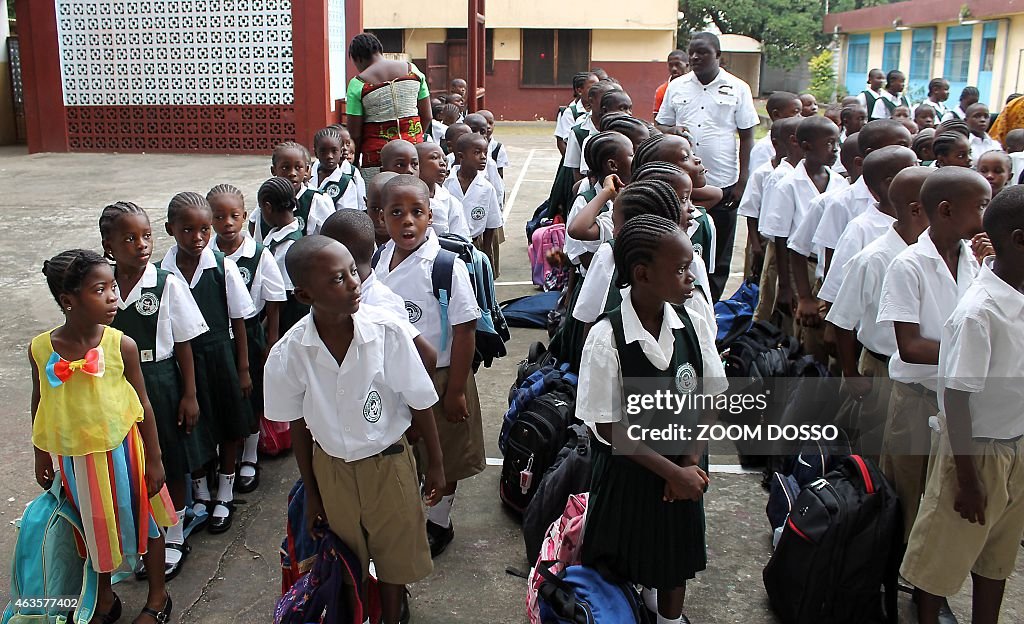 LIBERIA-HEALTH-EBOLA-SCHOOLS