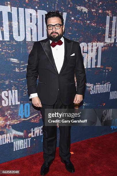 Horatio Sanz attends the SNL 40th Anniversary Celebration at Rockefeller Plaza on February 15, 2015 in New York City.