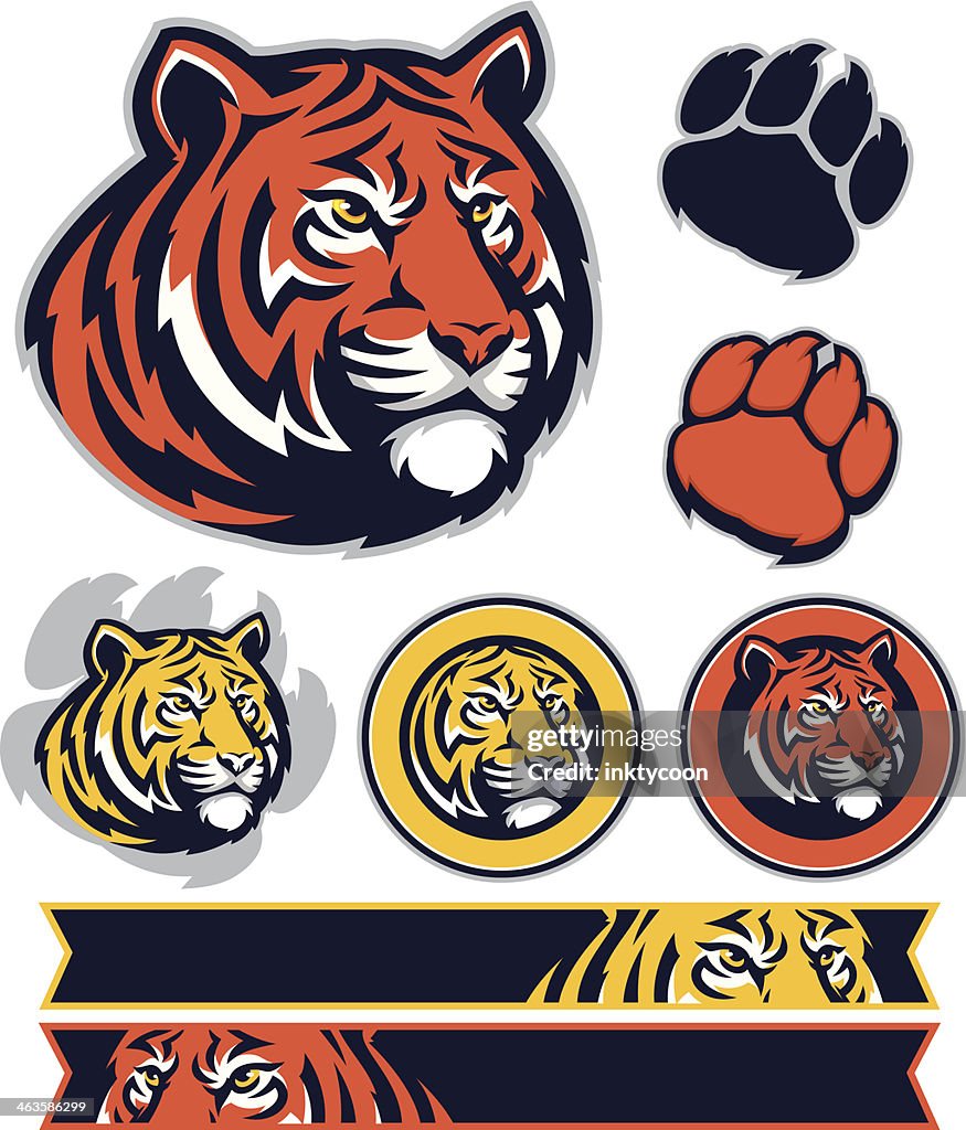 Tigre embalagem promocional