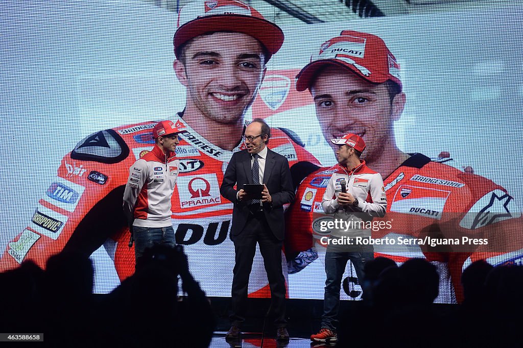 Ducatiunveil New Team For 2015 MotoGP Season