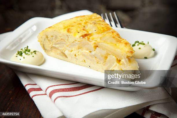 The Tortilla Espanola, $6, at Toro in Boston's South End.