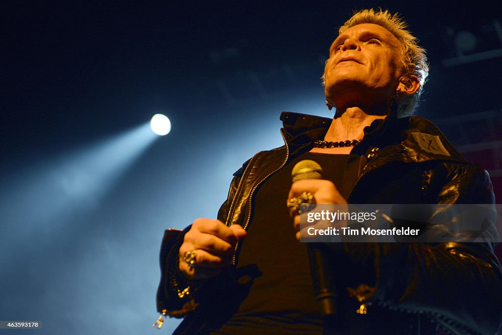 Billy Idol Performs At The Fox Theater