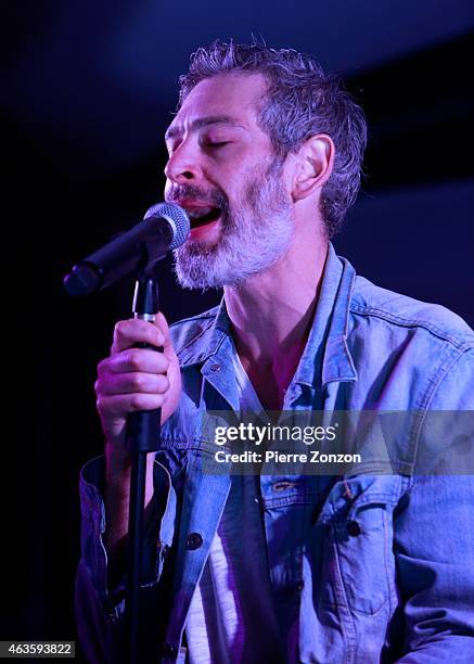 Matisyahu performs at Sole Hotel in Sunny Isle Beach on February 15, 2015 in Miami Beach, Florida.