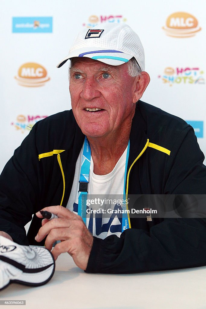 Off Court At The 2014 Australian Open