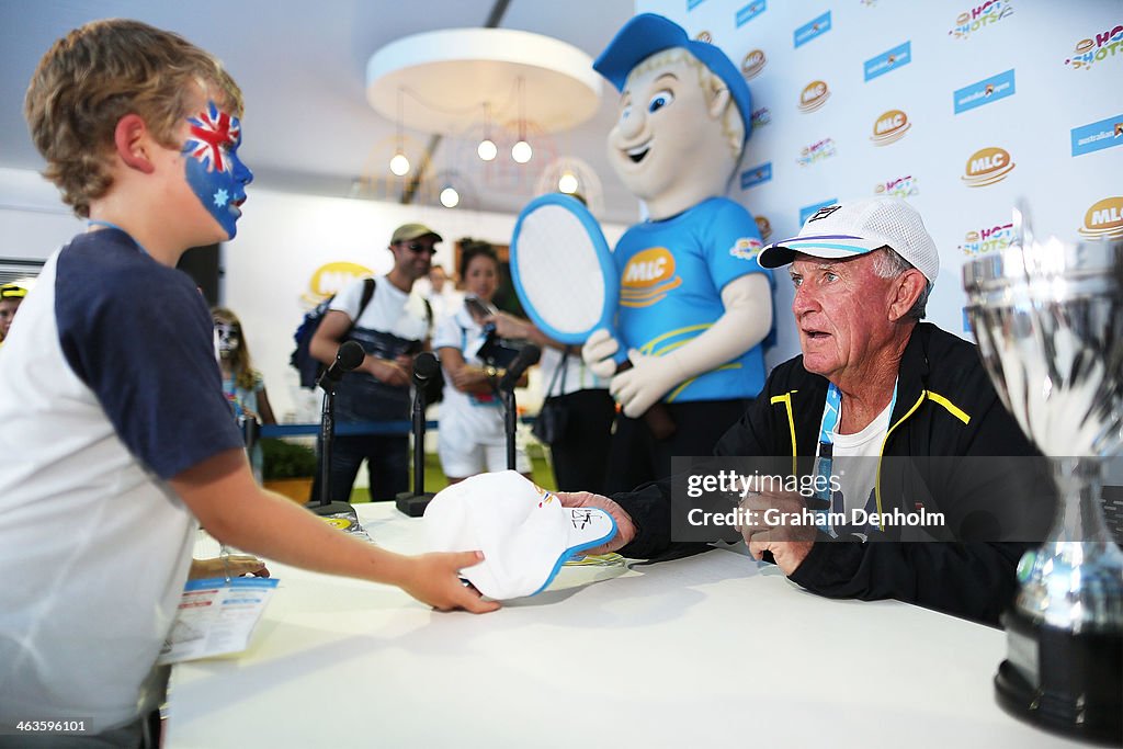 Off Court At The 2014 Australian Open