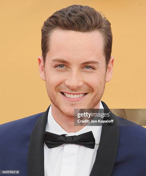 Actor Jesse Lee Soffer arrives at the 21st Annual Screen Actors Guild Awards at The Shrine Auditorium on January 25, 2015 in Los Angeles, California.