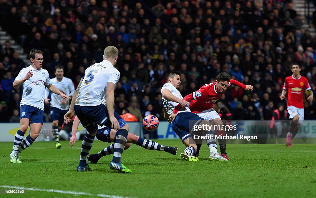 Preston North End v Manchester United - FA Cup Fifth Round