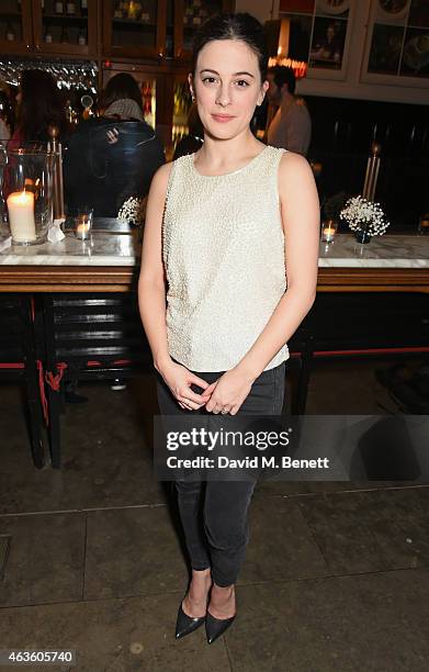 Cast member Phoebe Fox attends the after party following the press night performance of "A View From The Bridge" at The National Cafe on February 16,...