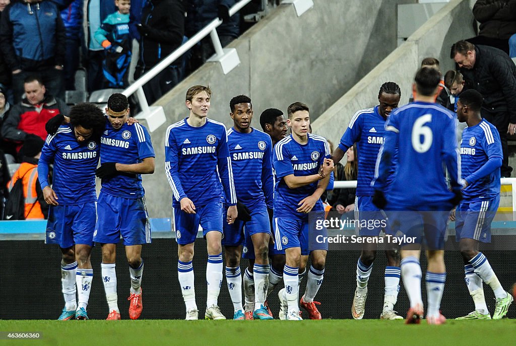 Newcastle United  v  Chelsea - FA Youth Cup Sixth Round