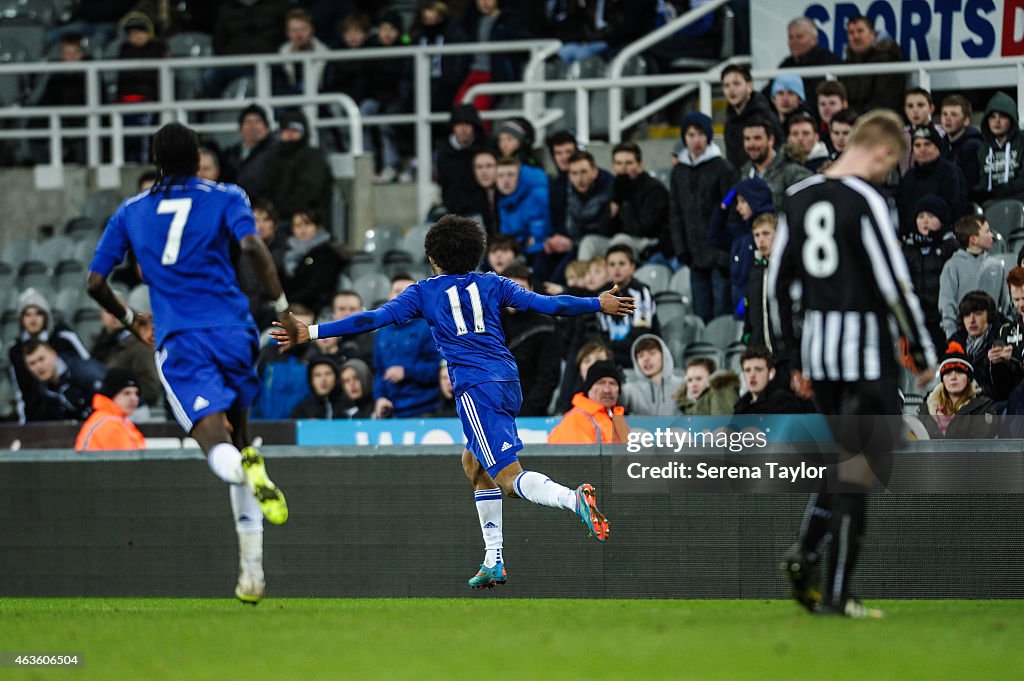 Newcastle United  v  Chelsea - FA Youth Cup Sixth Round