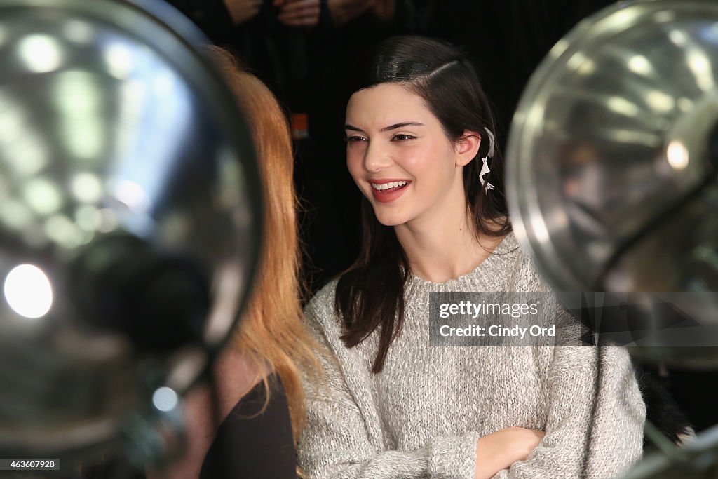 Donna Karan New York - Backstage - Mercedes-Benz Fashion Week Fall 2015