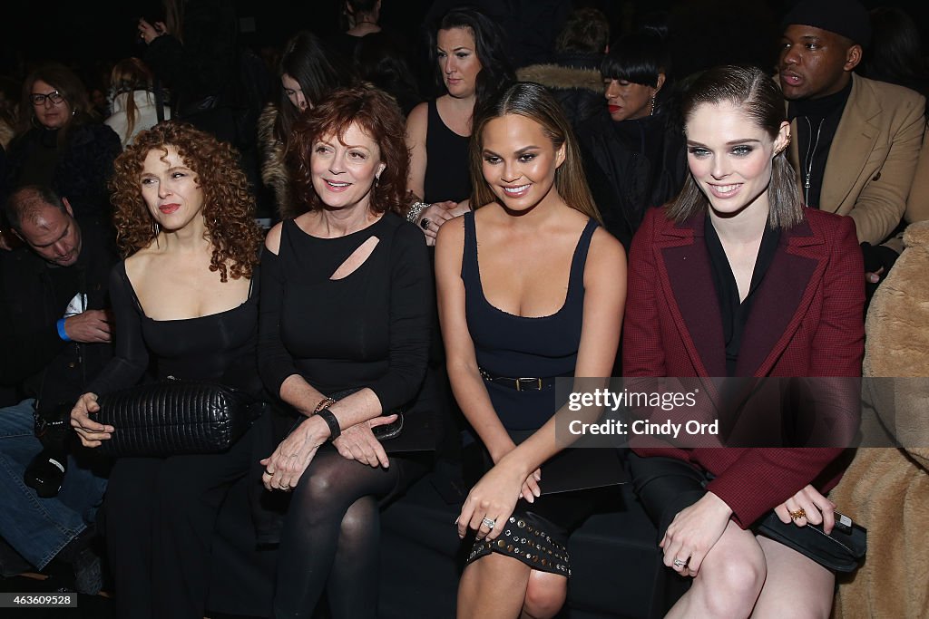 Donna Karan New York  - Front Row - Mercedes-Benz Fashion Week Fall 2015