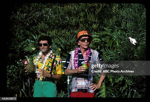 Love Island / The Sisters" - Airdate: May 14, 1983. L-R: PAUL KREPPEL;BOB DENVER