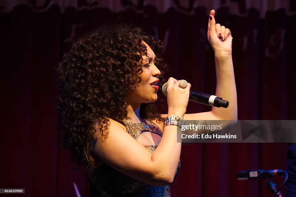 Rebecca Ferguson Performs At St James Theatre In London