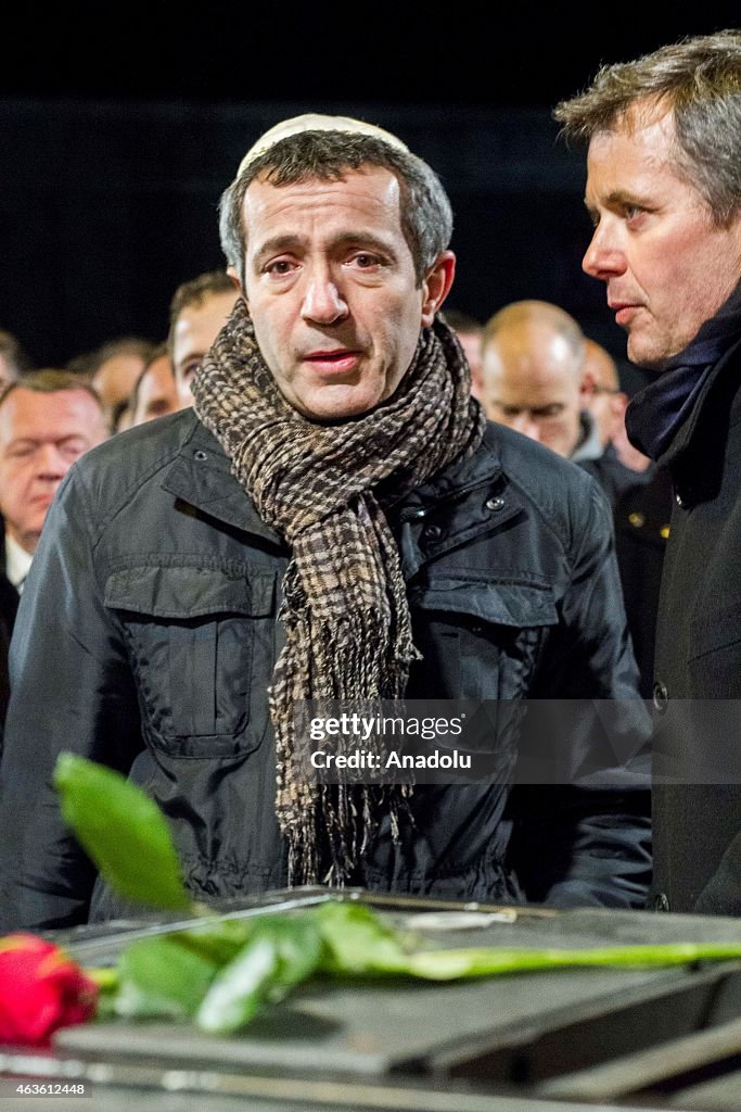 Memorial for shooting victims in Copenhagen