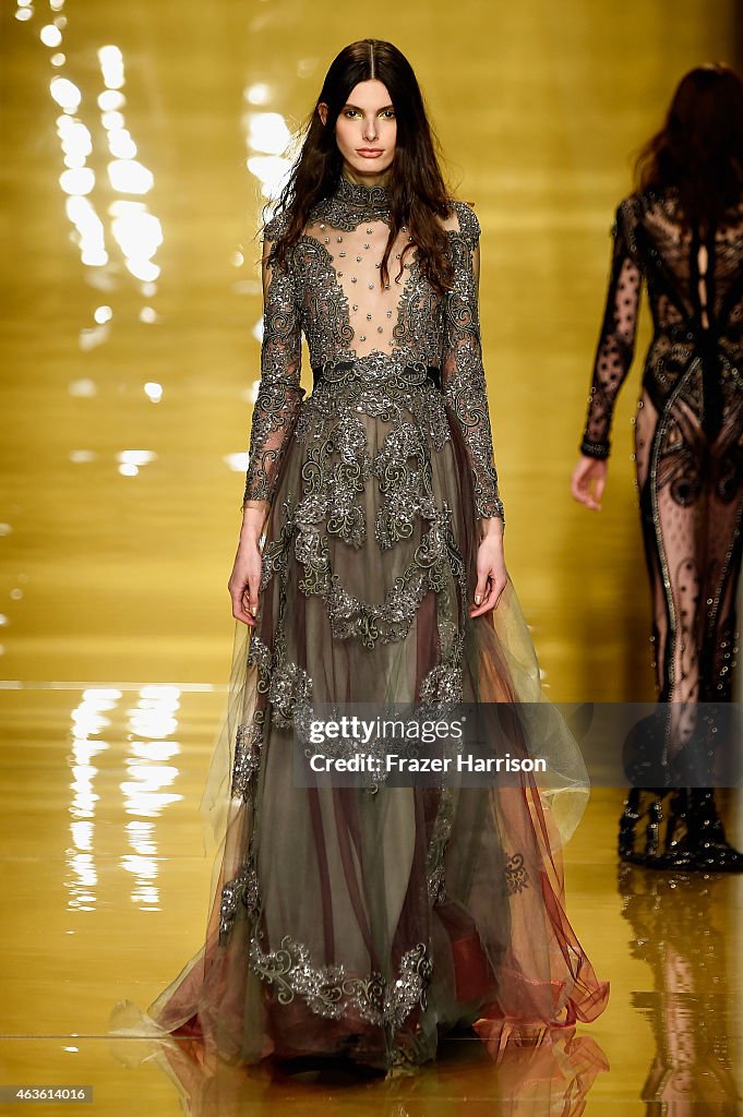 Reem Acra - Runway - Mercedes-Benz Fashion Week Fall 2015