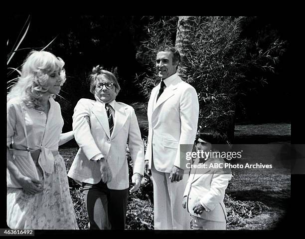 Homecoming / The Sheikh" - Airdate: September 16, 1978. L-R: GEORGIA ENGEL;ARTE JOHNSON;RICARDO MONTALBAN;HERVE VILLECHAIZE