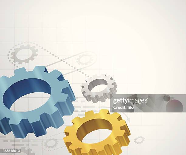 gears background - 4 gears stock illustrations