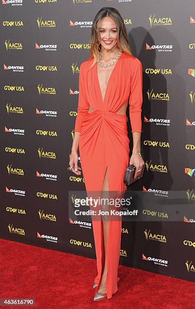 Actress Sharni Vinson arrives at the 2015 G'Day USA Gala Featuring The AACTA International Awards Presented By Quantas at Hollywood Palladium on...