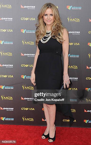 Actress Kelly Preston arrives at the 2015 G'Day USA Gala Featuring The AACTA International Awards Presented By Quantas at Hollywood Palladium on...