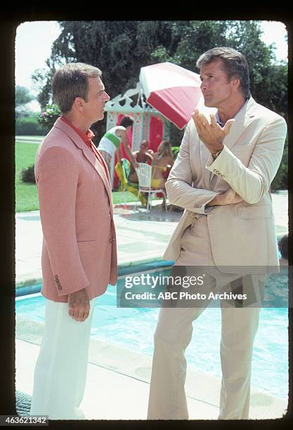 With Affection, Jack the Ripper / Gigolo" - Airdate: November 29, 1980. L-R: KEN BERRY;LYLE WAGGONER