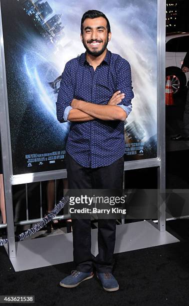 Vine and YouTube personality Wahlid Mohammad attends the premiere of 'Project Almanac' at TCL Chinese Theatre on January 27, 2015 in Hollywood,...