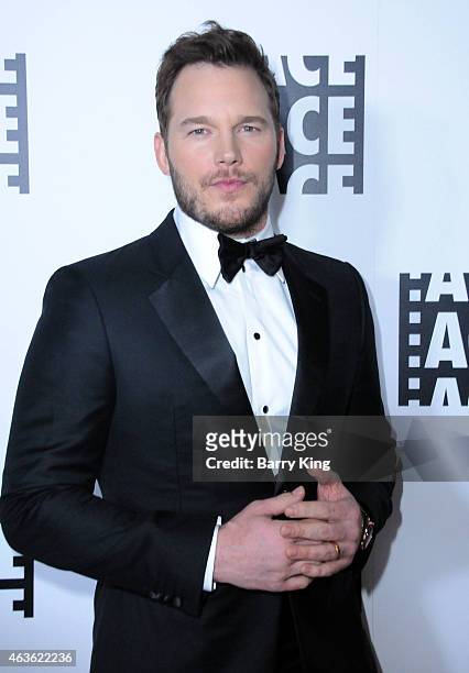 Actor Chris Pratt attends the 65th annual ACE Eddie Awards at The Beverly Hilton Hotel on January 30, 2015 in Beverly Hills, California.